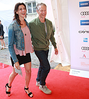 Schauspieler Steffen Wink ("Kokowääh 2") mit seiner Frau, Schauspielerin Genoveva Mayer (©Foto. Martin Schmitz)